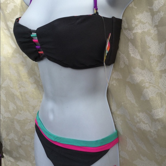 NWT Raisins sizes Small or X-Large bandeau lowride - Picture 8 of 9